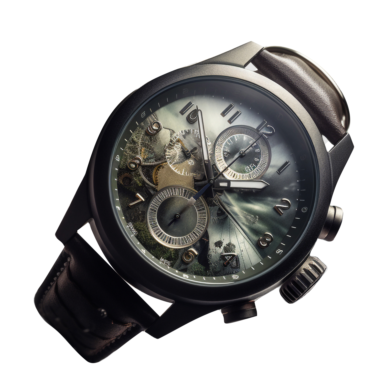 Brown watch